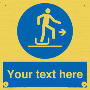 Custom Alighting from a toboggan to the right